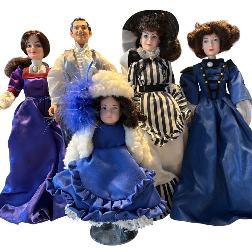Vintage Collectable Gone With The Wind Dolls